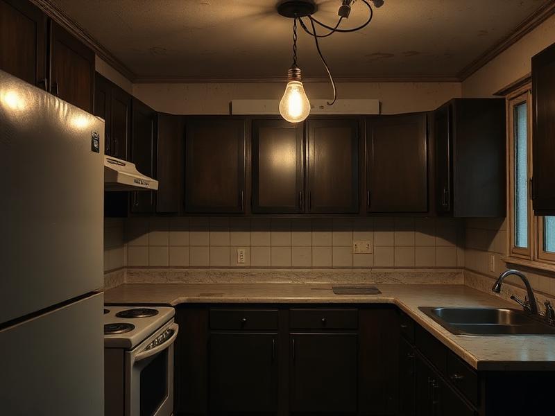 Before - Kitchen LED Lighting
